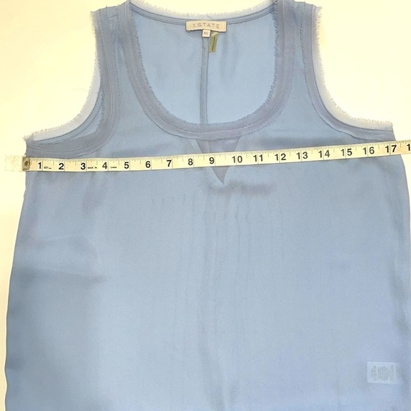 1.State Light Blue Thin Tank Top Size XS - Picture 8 of 9